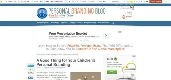 Ranking on the first page of Google