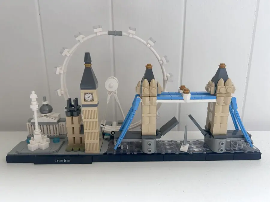 Your home office should show off your unique style and personality. Adding personal touches can make your workspace a place that inspires and motivates you. You can use artwork, photos, and other decorations to make your home office truly yours, my favourite is a few curated pieces of Lego, in this case, my Architectural London Skyline Lego set.