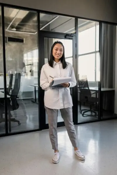 The tech industry is known for its relaxed dress code.