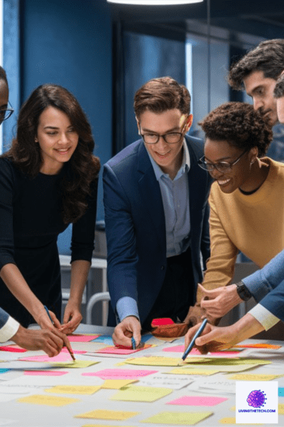 How to Build a Strong Innovation Culture That Drives Growth Brainstorming session fostering innovation culture in the workplace