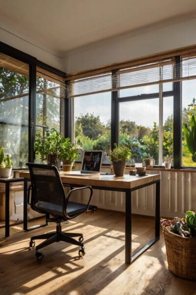 6 Cozy Home Office Space Ideas You’ll Fall in Love With Ensure your workspace has adequate natural and task lighting to reduce eye strain and create a pleasant environment.